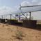 Systeem van de de Pompirrigatie van de Jntech55kw Oppervlakte het Zonne voor de Irrigatie van de Centrumspil in de Soedan leverancier