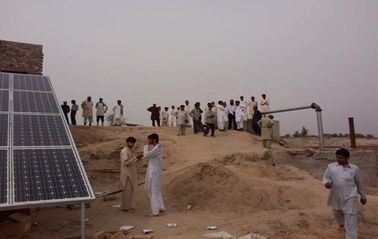 Het waterdichte Systeem van de de Pompirrigatie van 18.5kW Zonne met Zonnepomp VFD IP65 leverancier